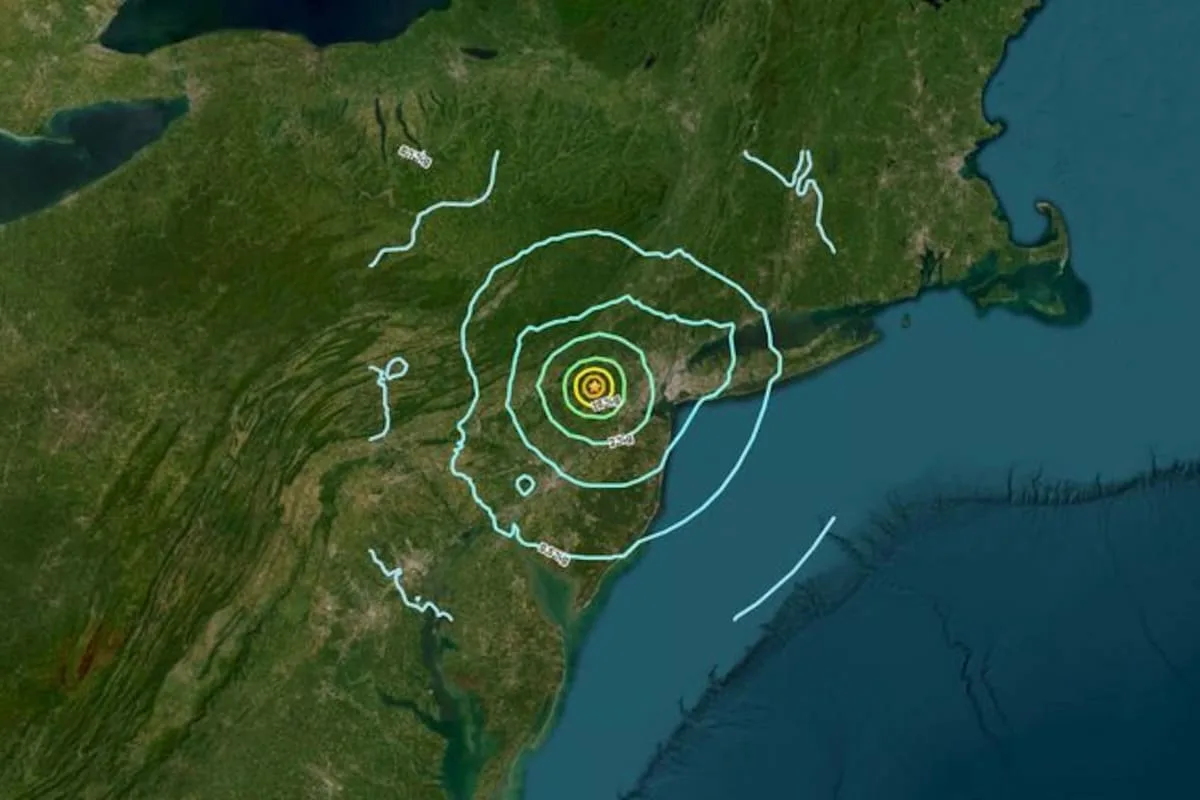 Nueva York: la falla tectónica oculta que provocó temblores en la costa este de EE.UU.