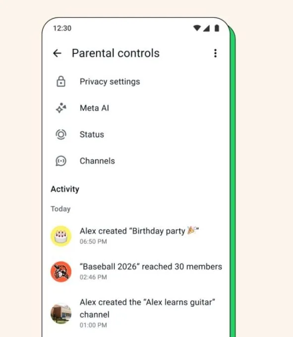 WhatsApp adds new parental controls for teen accounts
