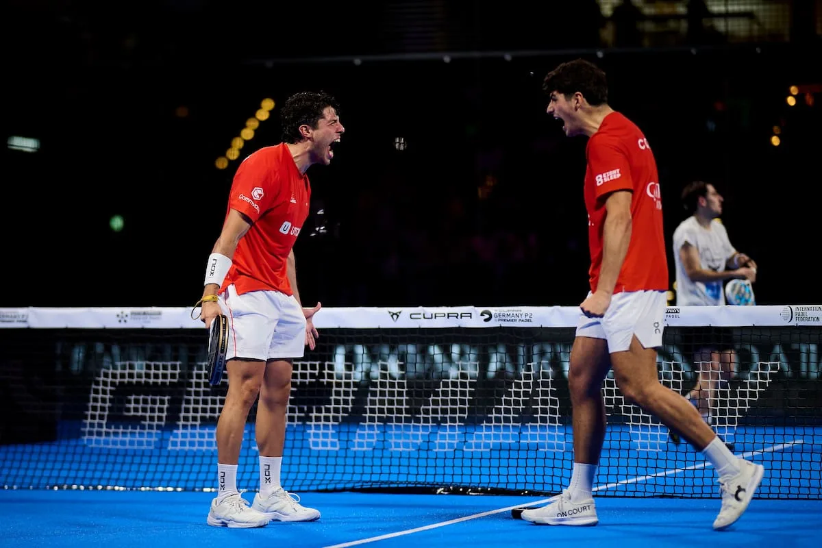 Tapia y Coello ganaron en Alemania y sumaron su 11º título de la temporada