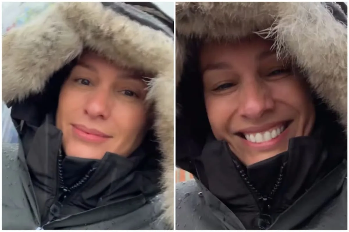 Pampita en una nueva peregrinación a Luján: devoción bajo la lluvia y a la par de los fieles