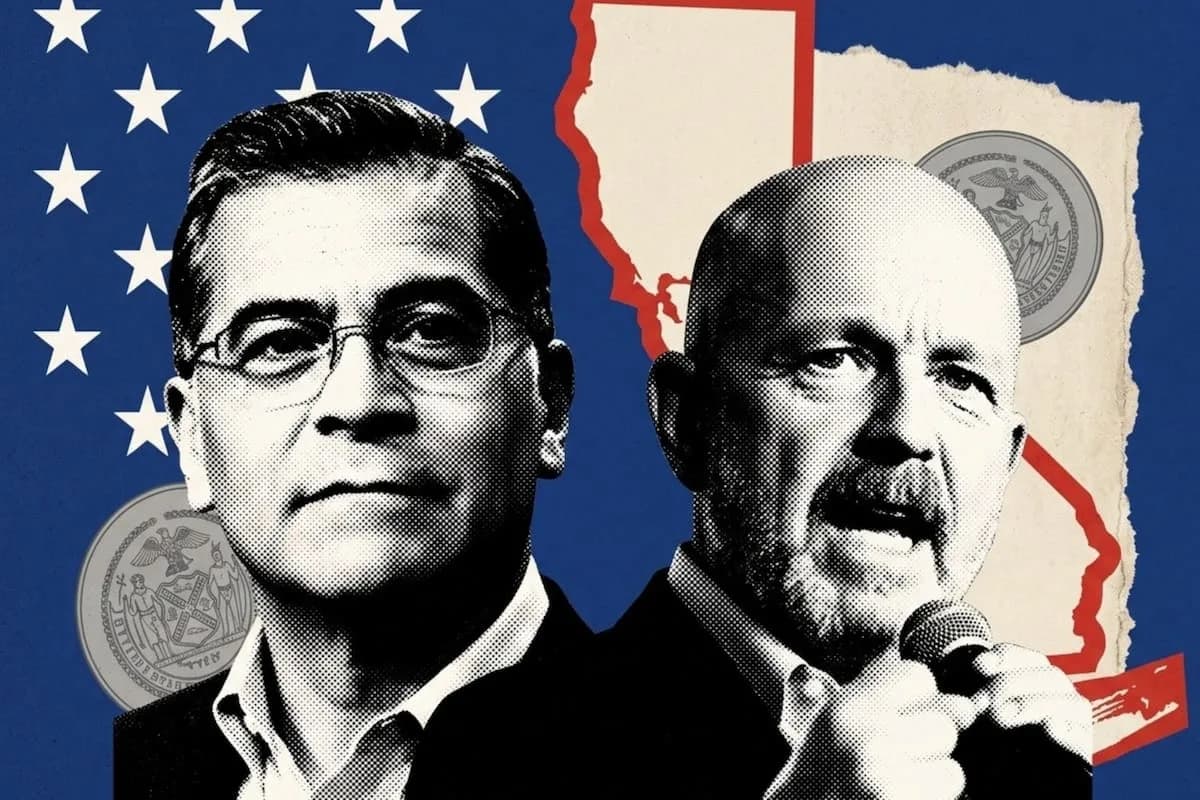 California 2026: Xavier Becerra lidera con 55% y saca 17 puntos a Steve Hilton