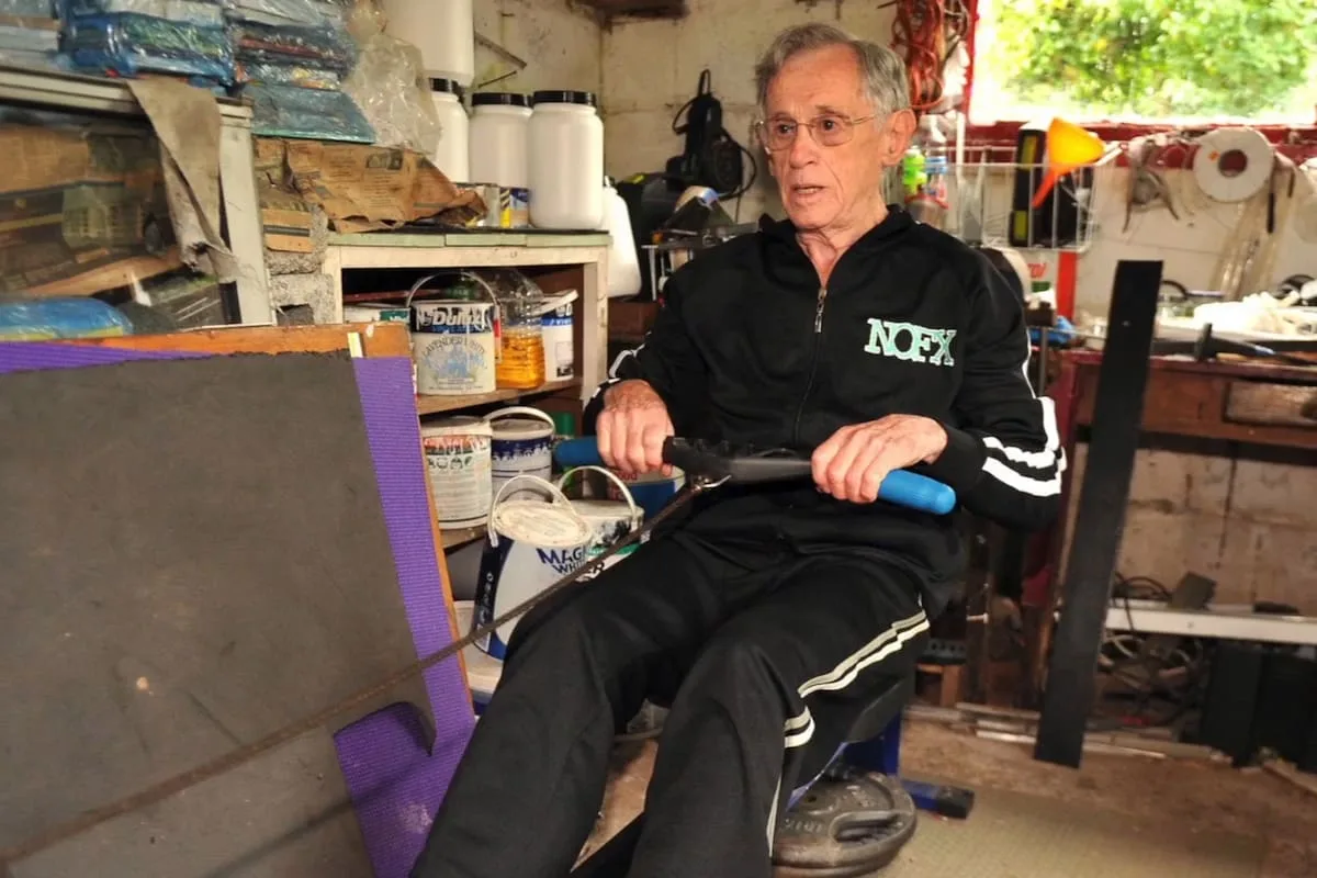 La historia del hombre de 93 años que logró parecer de 40 gracias a cuatro rutinas diarias