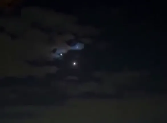 Apagón en el AMBA: el video del supuesto OVNI que se viralizó en las redes