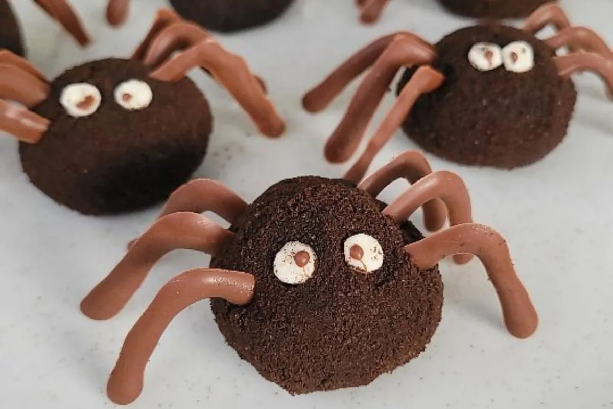 Arañas de chocolate sin horno: la receta fácil para Halloween