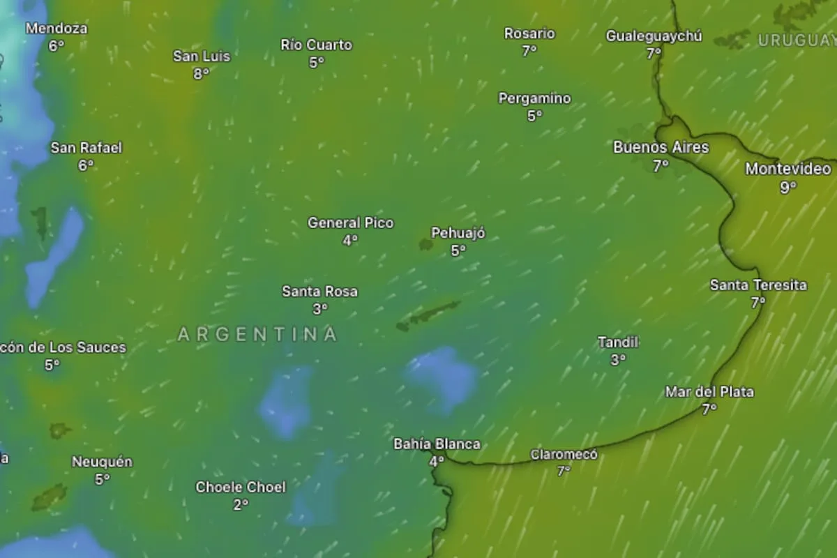Hay alerta amarilla por lluvias y nevadas para este martes 22 de septiembre: las provincias afectadas