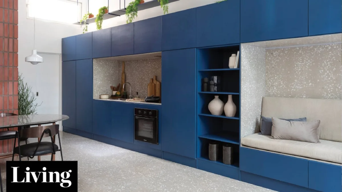 Seis cocinas “empotradas” dentro de muebles multifunción