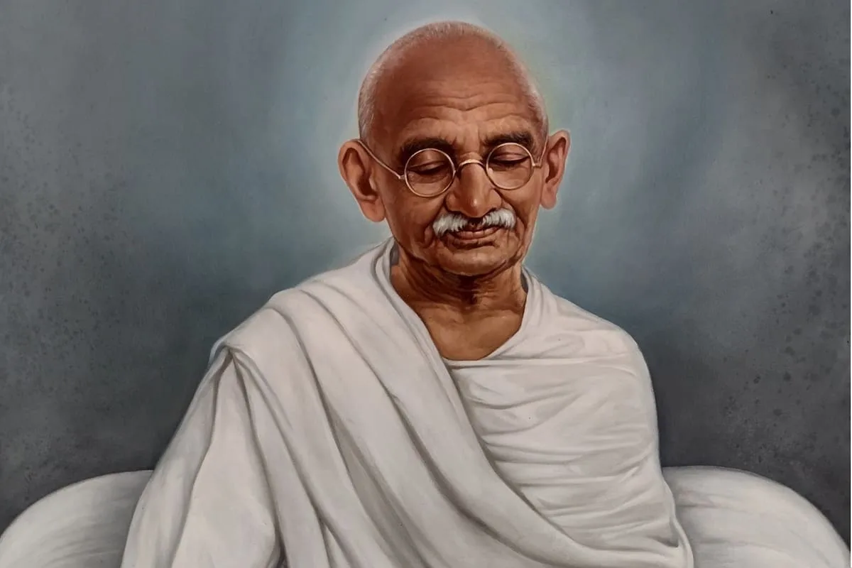 Mahatma Gandhi: "Un cobarde es incapaz de mostrar amor; hacerlo es la reserva de los valientes"