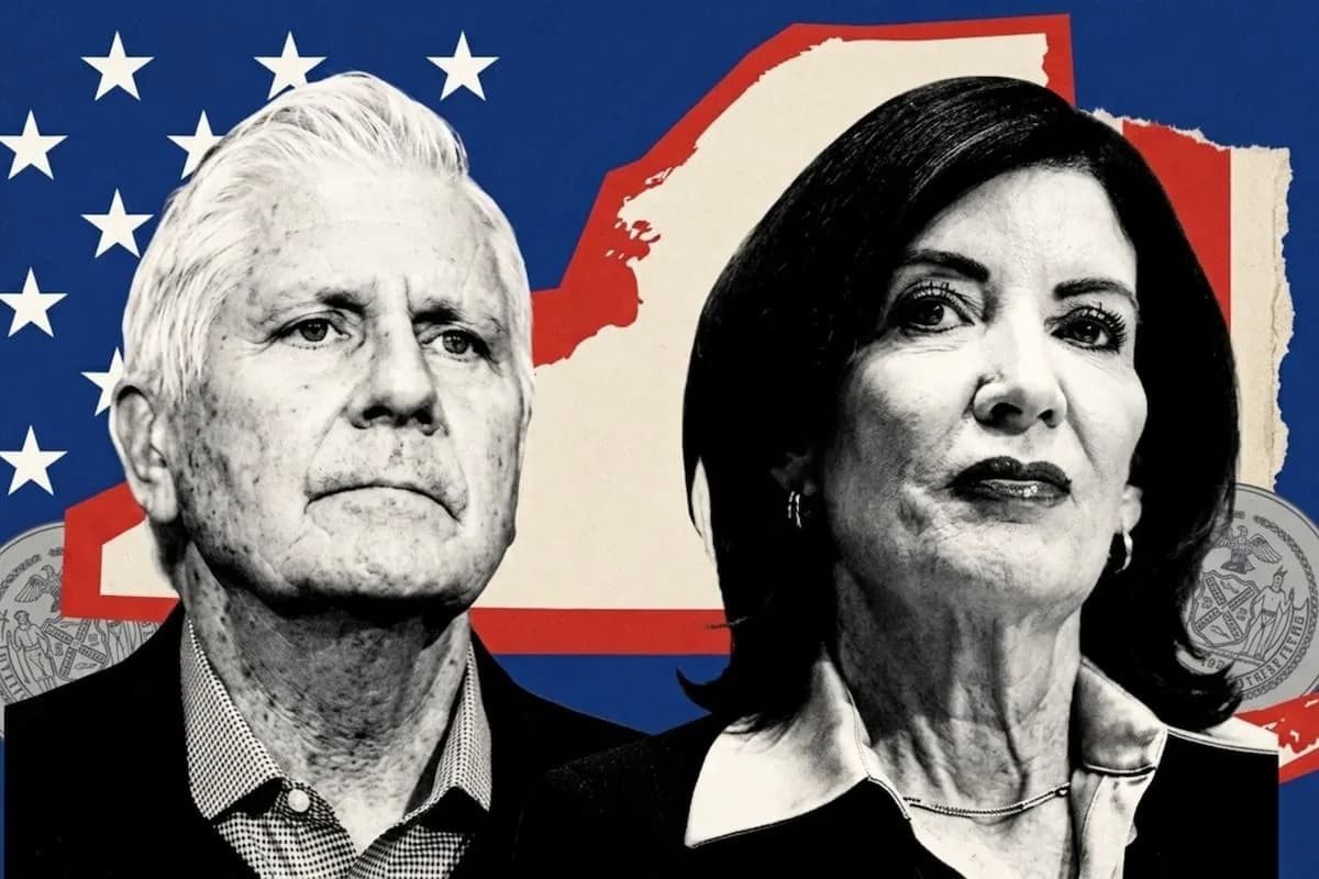 Nueva York: Kathy Hochul lidera las encuestas y saca hasta 19 puntos sobre Bruce Blakeman