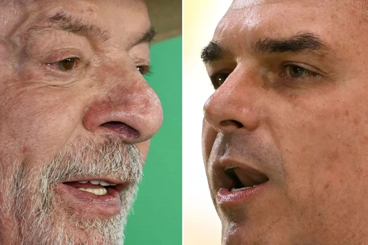 Una nueva encuesta enfrentó a Lula y Flávio Bolsonaro en Brasil: la diferencia es de cinco puntos