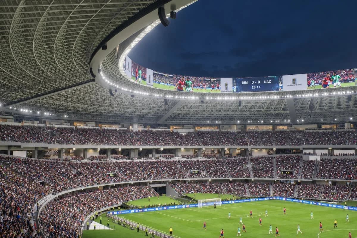 LALIGA participará de la transformación tecnológica del estadio Atanasio Girardot de Medellín