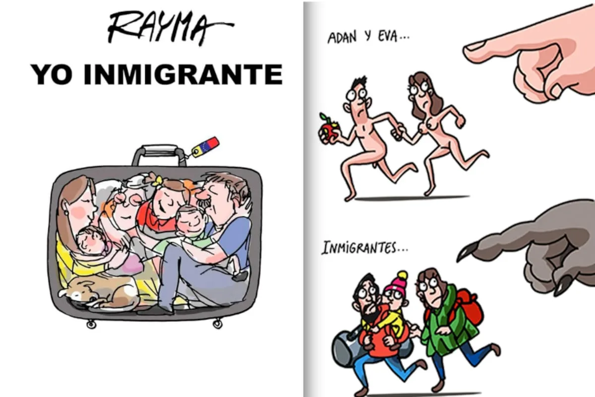 De Caracas a Miami: la caricaturista venezolana que comenzó viendo a Mafalda e incita a la reflexión política con sus dibujos