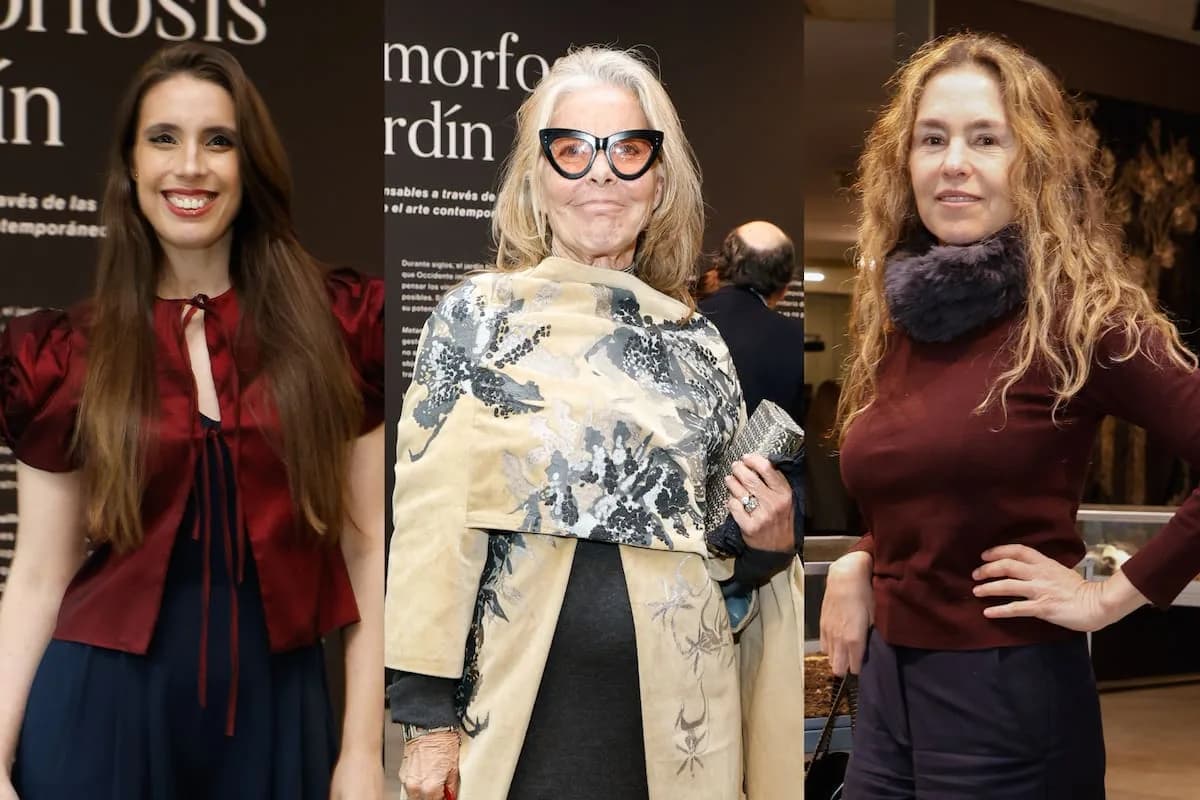 En fotos. Todos los invitados a la exposición Metamorfosis en el jardín, en la embajada de Chile