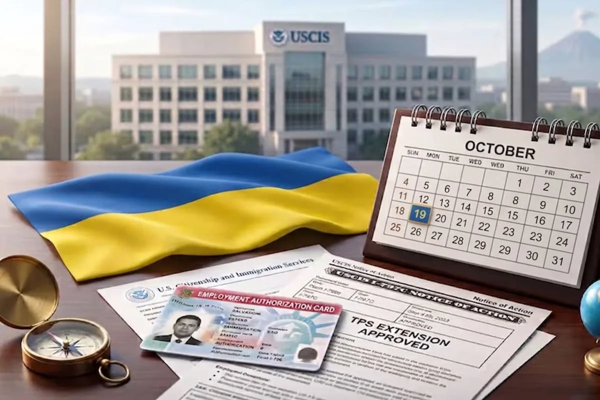El TPS para ucranianos vence el 19 de octubre en EE.UU.: qué pasa con 101.200 beneficiarios