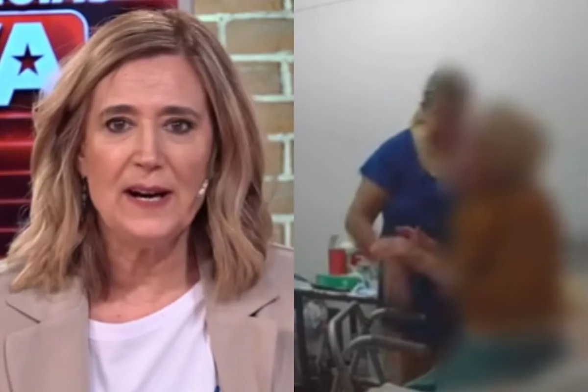 Marcela Coronel denunció que su cuidadora golpeó a su madre de 100 años