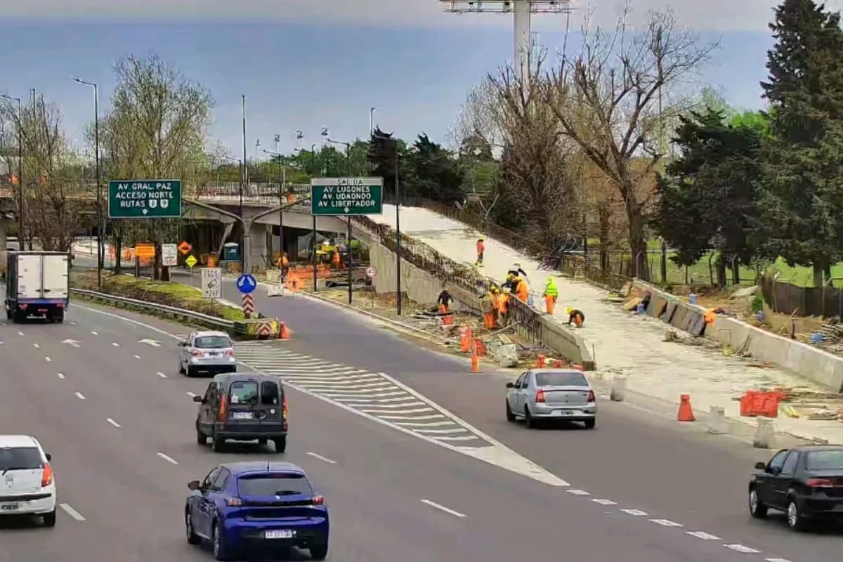 Habrá restricciones para el tránsito en un puente y dos avenidas en el norte de la ciudad este fin de semana por obras