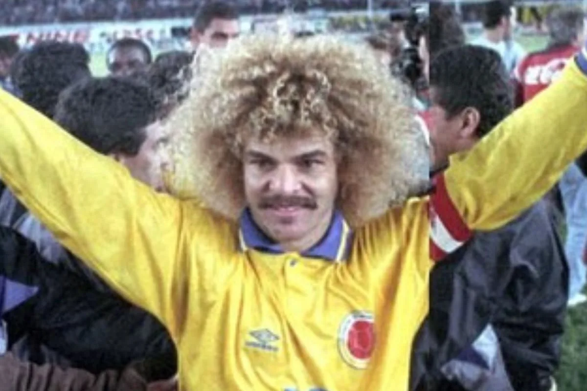 Carlos Valderrama se rapó su icónica melena rubia y sorprendió a todos