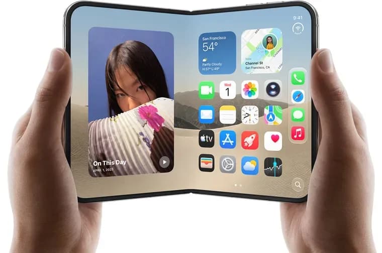 Apple presentó el iPhone Duo: el primer plegable con pantalla de 7,6 pulgadas