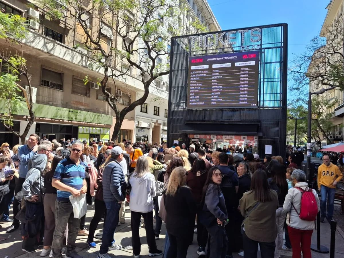 Vení al Teatro vuelve con descuentos de hasta 90% en la cartelera porteña