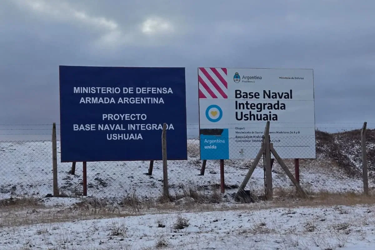 Base Naval Integrada: el Gobierno asegura que la obra “pertenece 100% a la Argentina” y no incluye a otros países