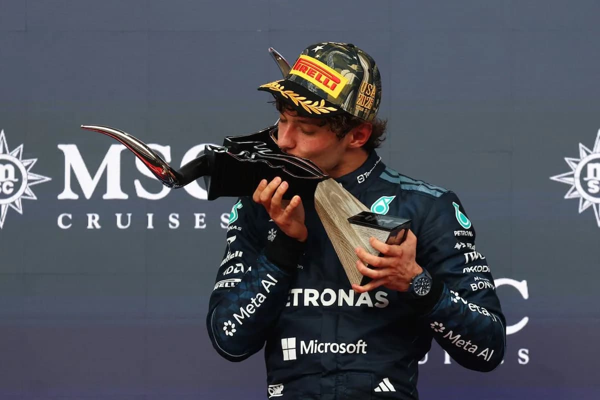 Antonelli ganó en Austin y quedó a un paso del título de la Fórmula 1
