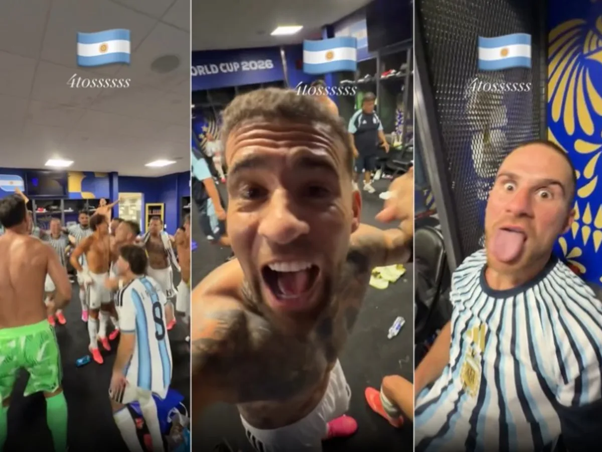 “Estamos relocos, guacho”: Otamendi mostró el festejo íntimo de la Selección tras vencer a Egipto