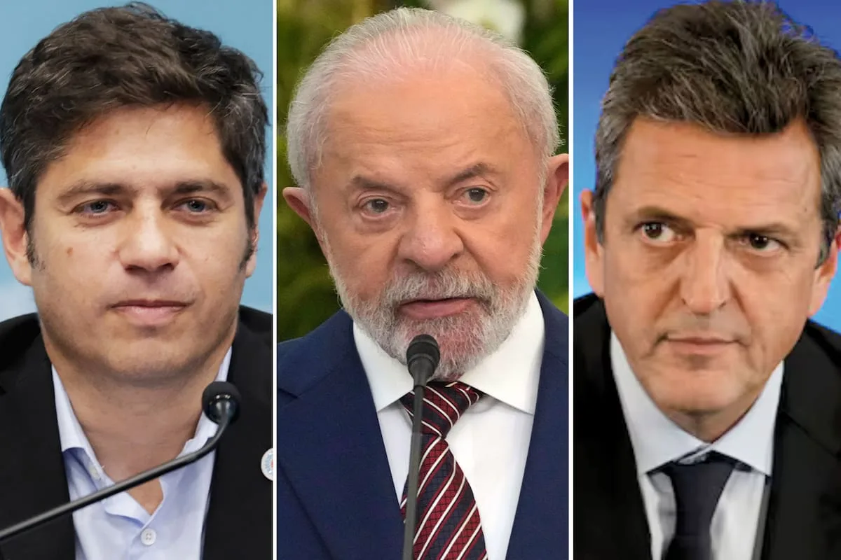 Kicillof, Massa y el PJ salen al cruce de Milei por el conflicto con Lula