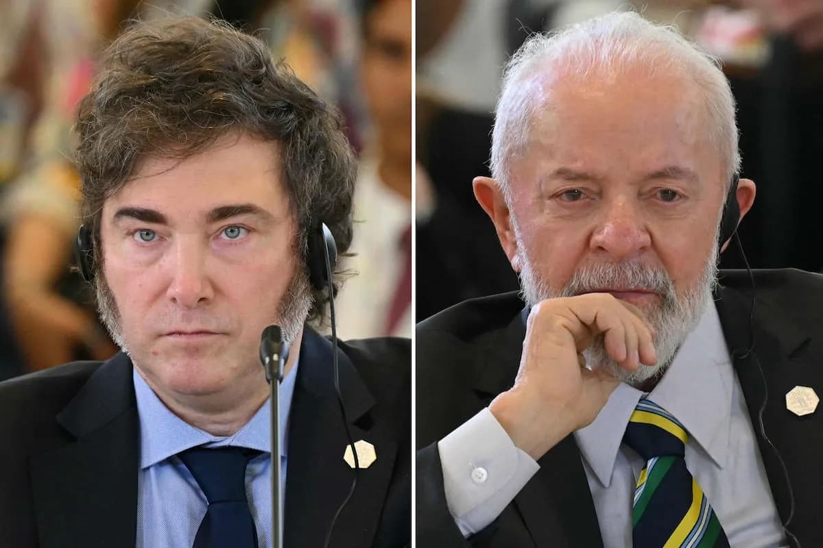 Milei acusó a Lula de financiar la campaña antiargentina y apuntó contra México y los demócratas
