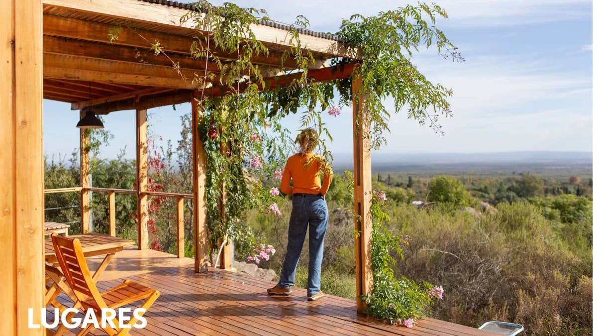 Dejaron el Caribe para montar unas cabañas en las sierras de Córdoba