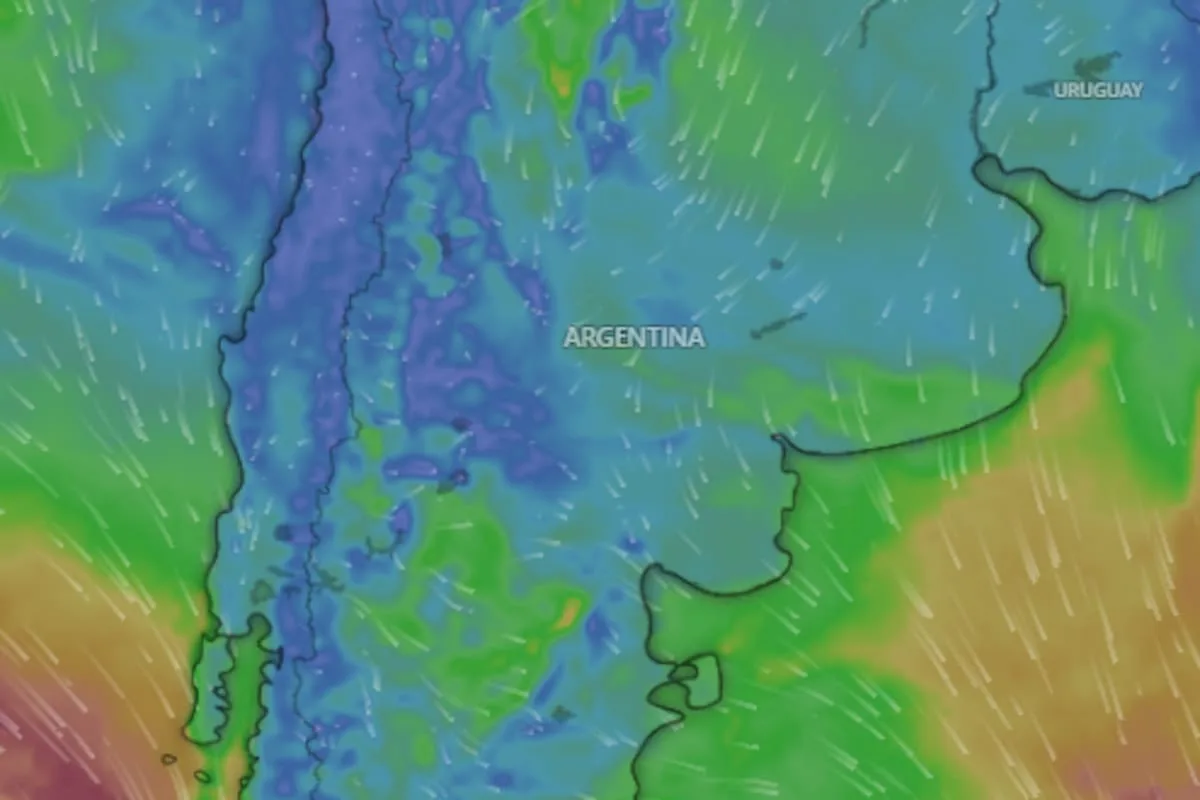 Alerta amarilla por lluvias y viento Zonda: las provincias afectadas este martes