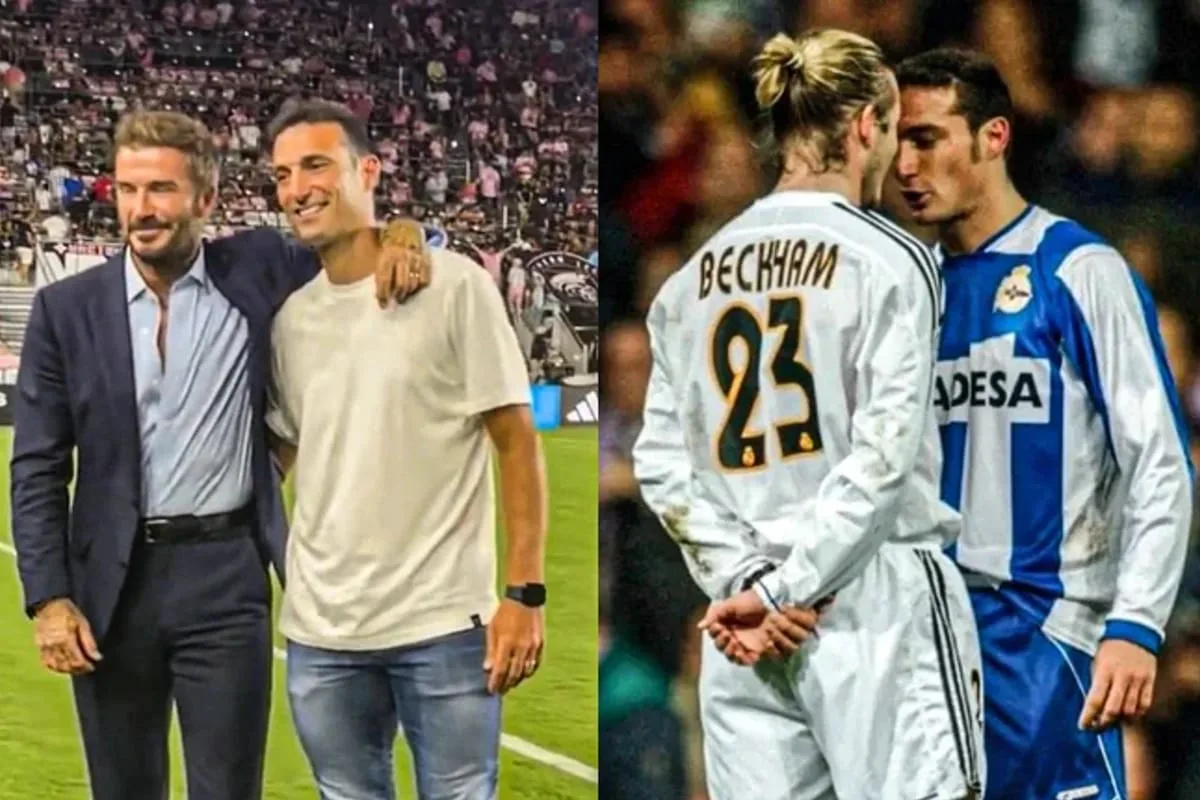A 22 años del cruce: Scaloni vs. Beckham, la pelea que resurge antes del Argentina-Inglaterra