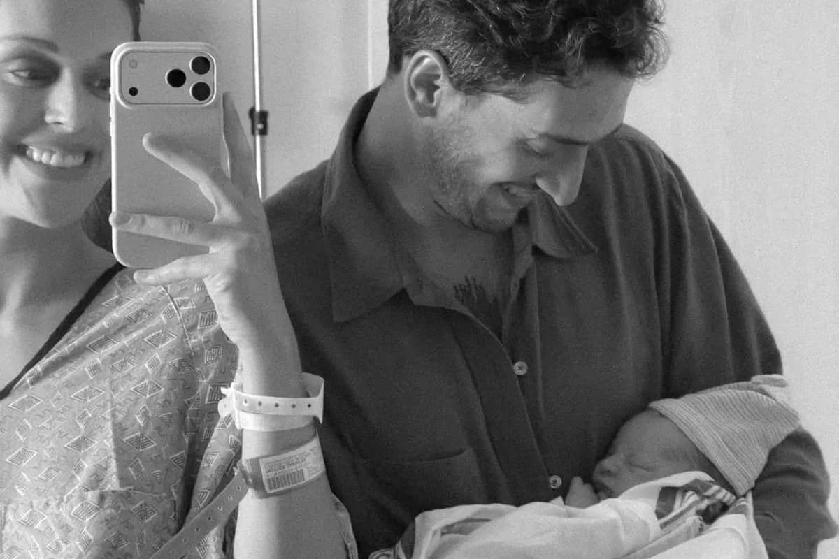 Nació Dalí, la primera hija de los influencers Samantha Trottier y Hernán Regiardo