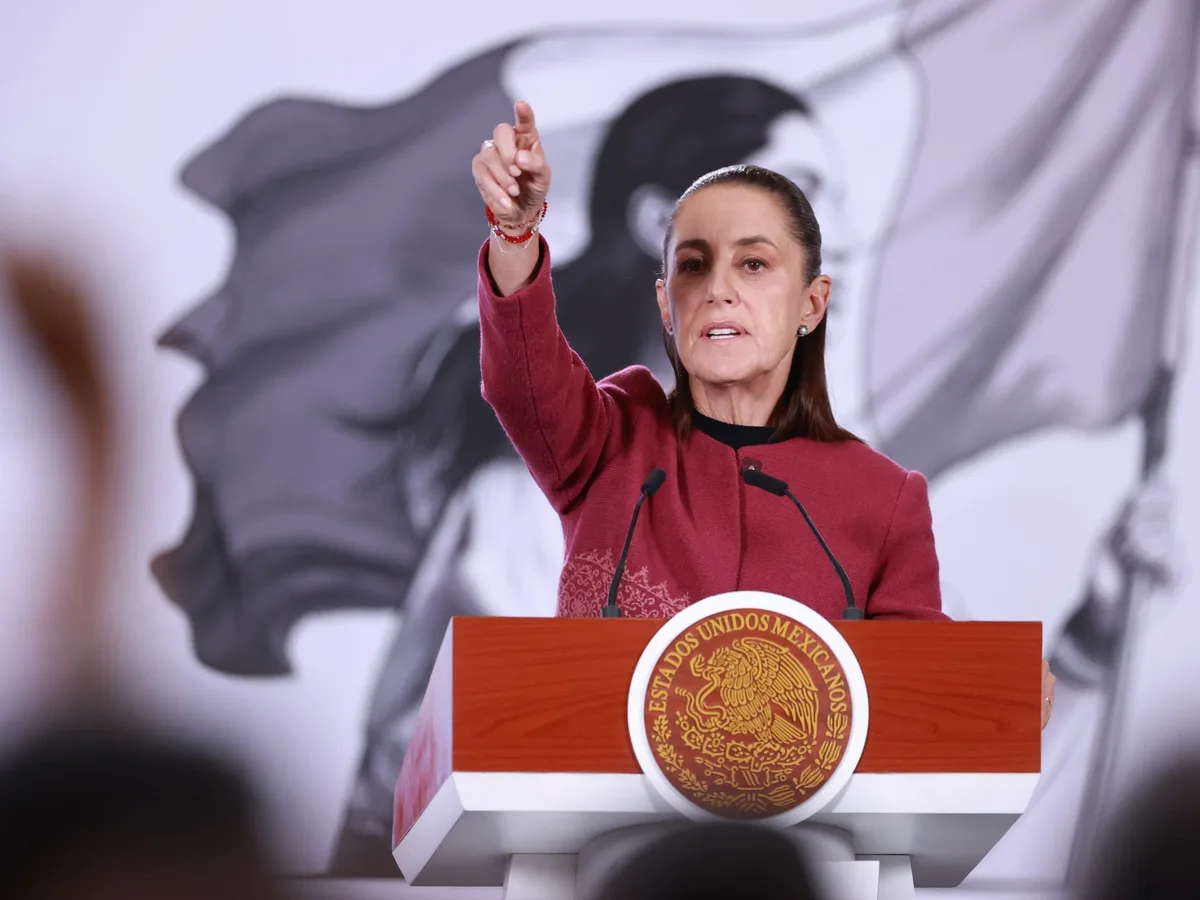 Claudia Sheinbaum negó acusaciones de Milei sobre campaña antiargentina: "Es falso"