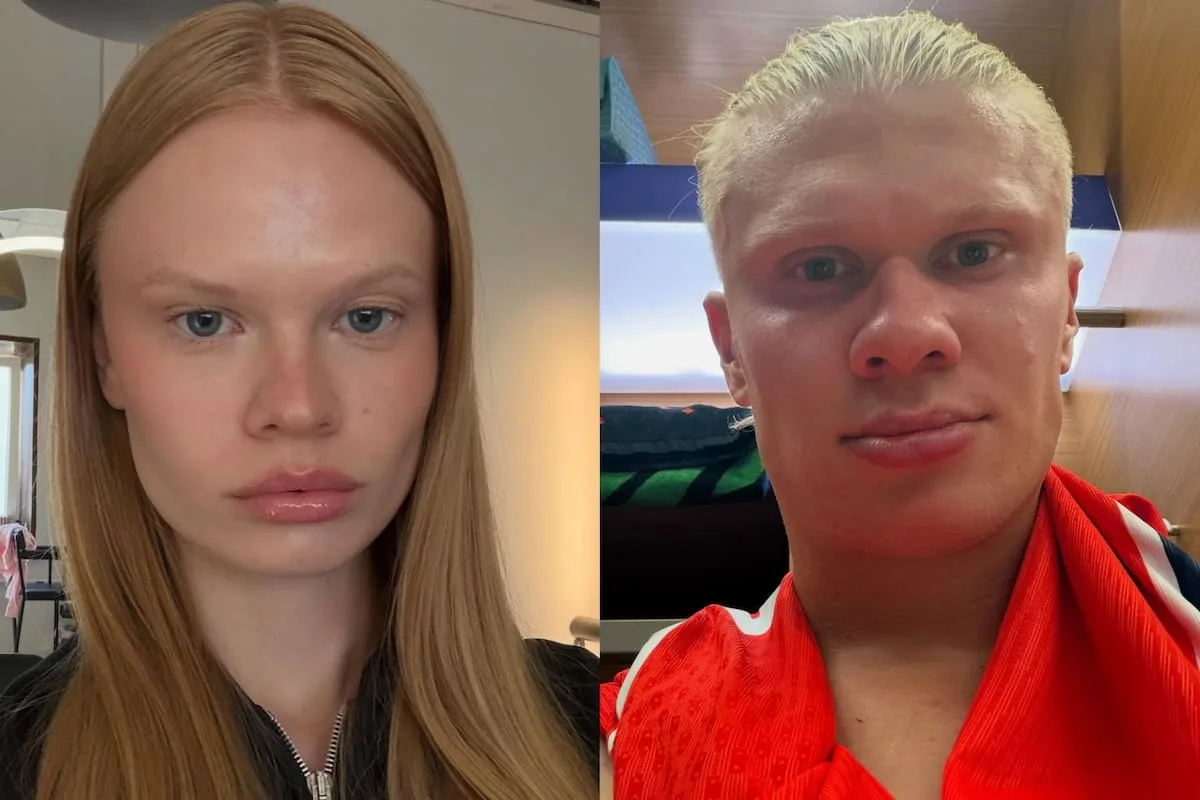 Anastasia Kostromitina: la modelo rusa que es furor por su parecido con Erling Haaland