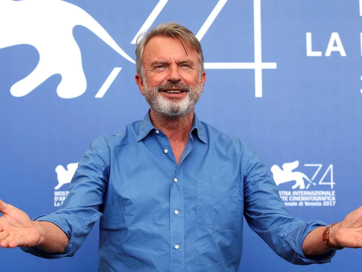Revelan la causa de muerte de Sam Neill, el actor de Jurassic Park