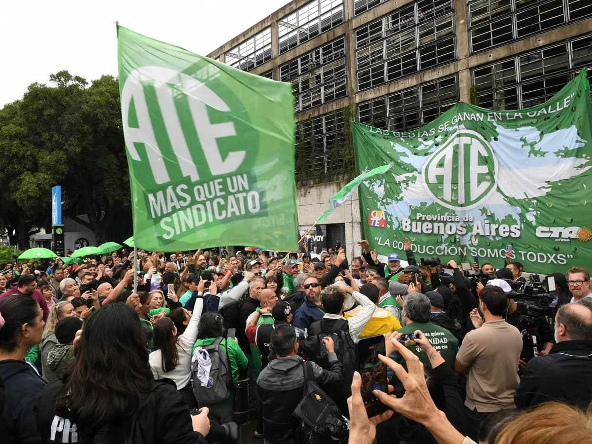 ATE convoca a paro nacional con movilización para el lunes 3 de agosto
