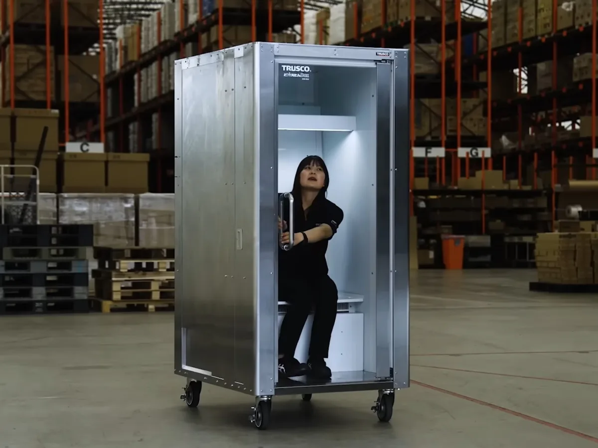 Japón: crean una 'heladera para humanos' para combatir la ola de calor