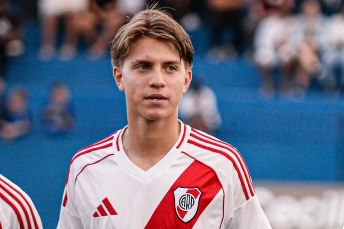 Valentino López fue convocado por primera vez a la Sexta de River