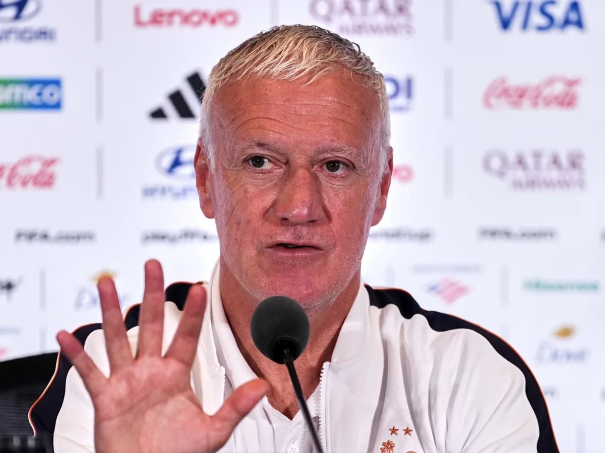 La respuesta de Deschamps sobre el árbitro argentino Facundo Tello