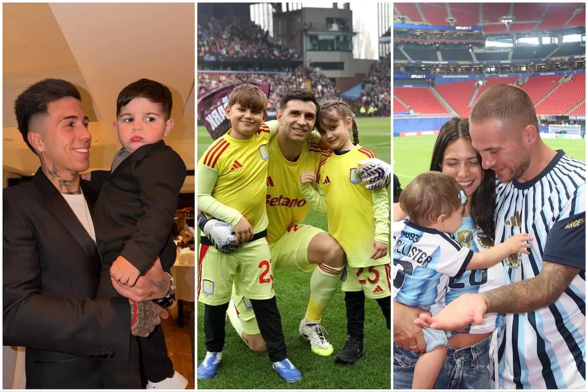 Los hijos argentinos que nacieron en Inglaterra: de Dibu Martínez a Enzo Fernández