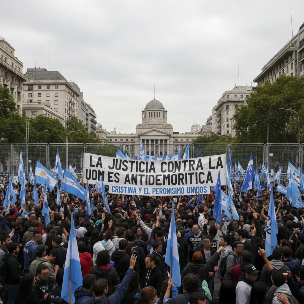 El PJ rechaza la intervención judicial de la UOM y convoca a protesta