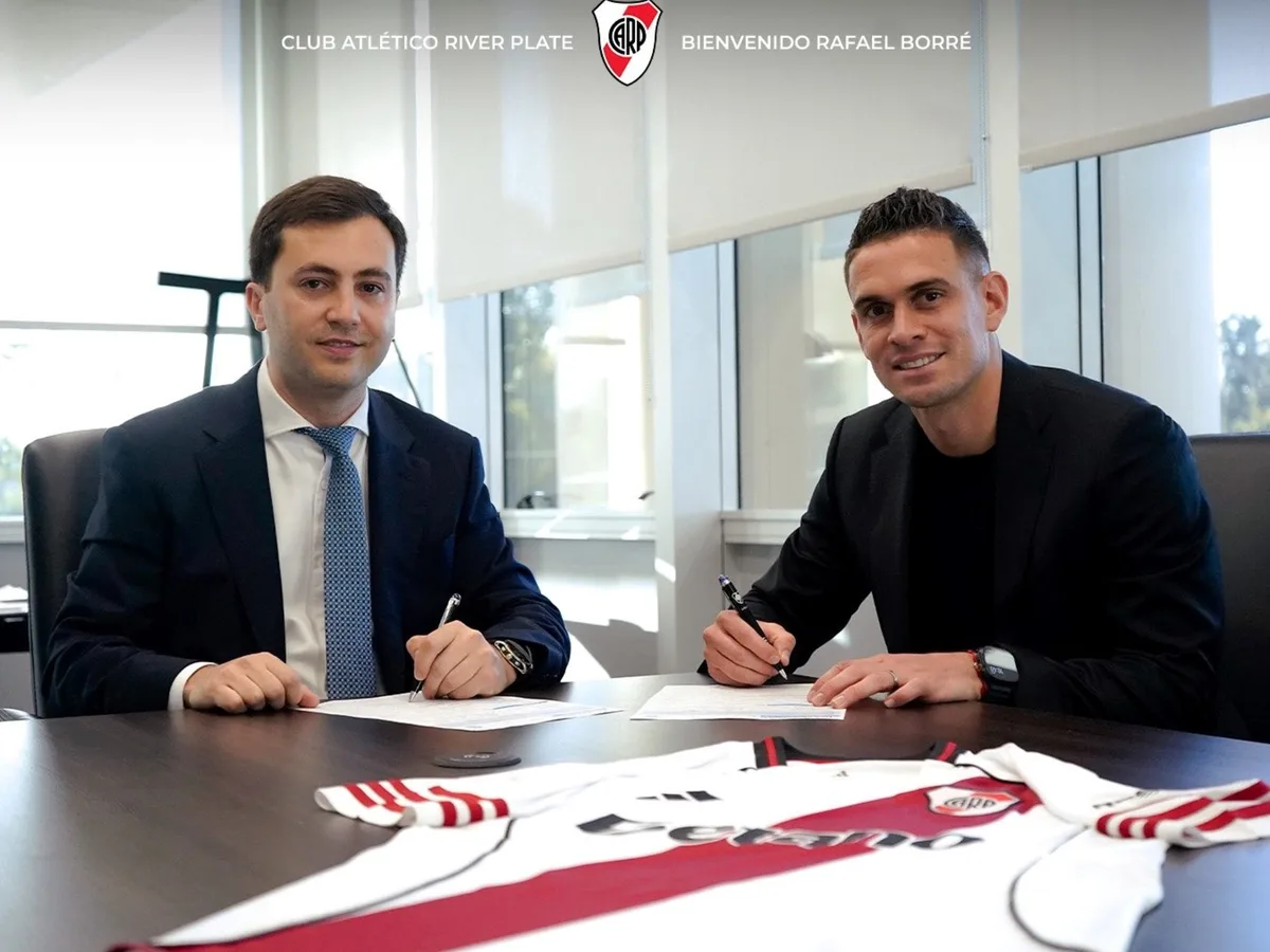 River: Santos Borré firmó hasta 2029 y explicó por qué volvió