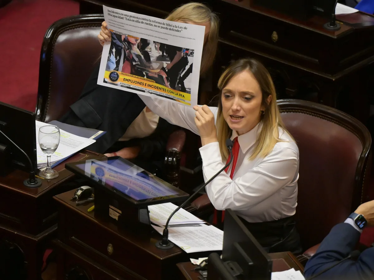 Villarruel habilita a una senadora de La Cámpora a votar por zoom en la sesión por la Ley de Tierras