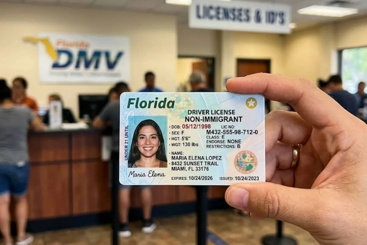 Florida: límites para licencias de conducir en Orlando a no inmigrantes con documentos del USCIS