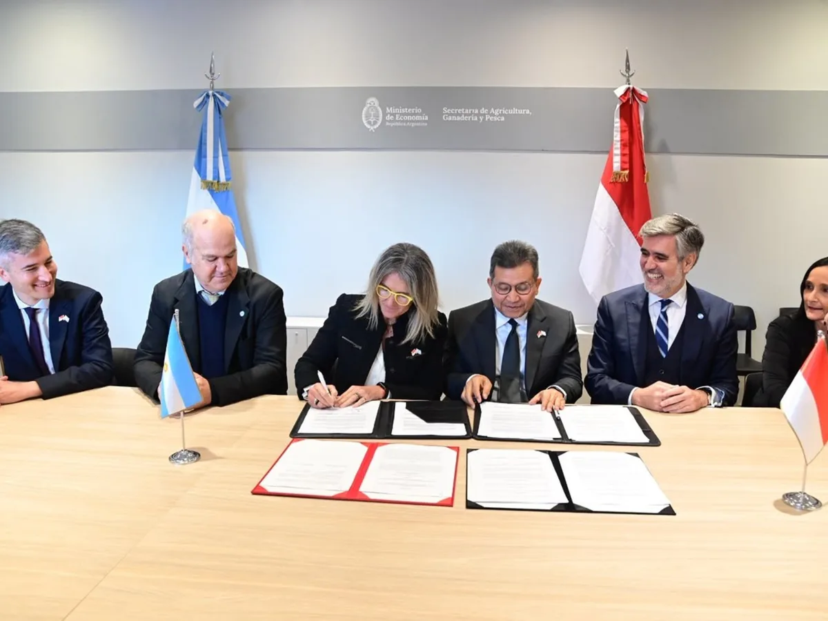 Argentina abre exportación de carne bovina y lácteos a Indonesia
