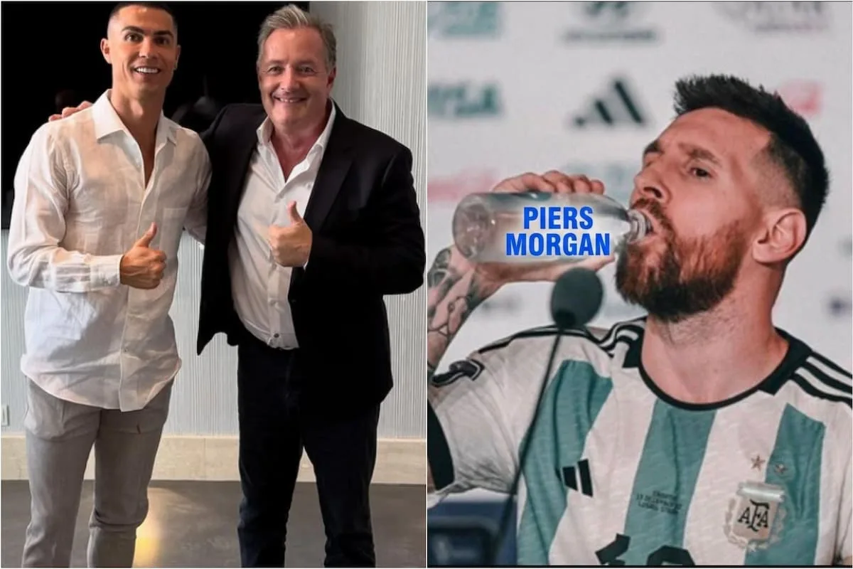 Piers Morgan preguntó si Messi jugaba y explotó tras la remontada argentina