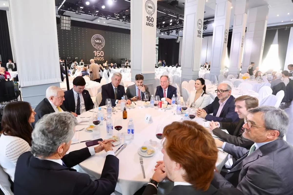 Mundial y retenciones: el detrás de escena del primer almuerzo de alto voltaje en la Exposición Rural
