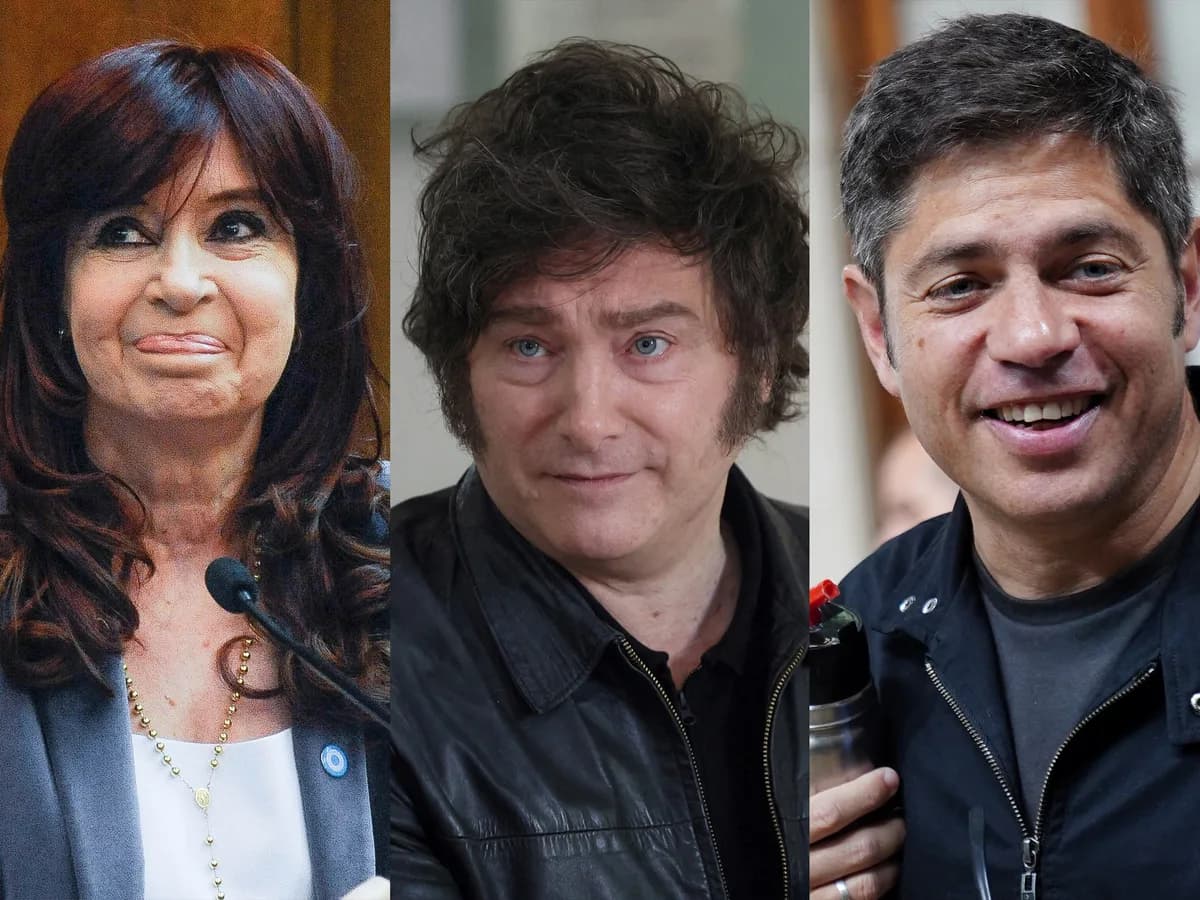 Una encuesta midió a Cristina como candidata: así le fue contra Milei y Kicillof