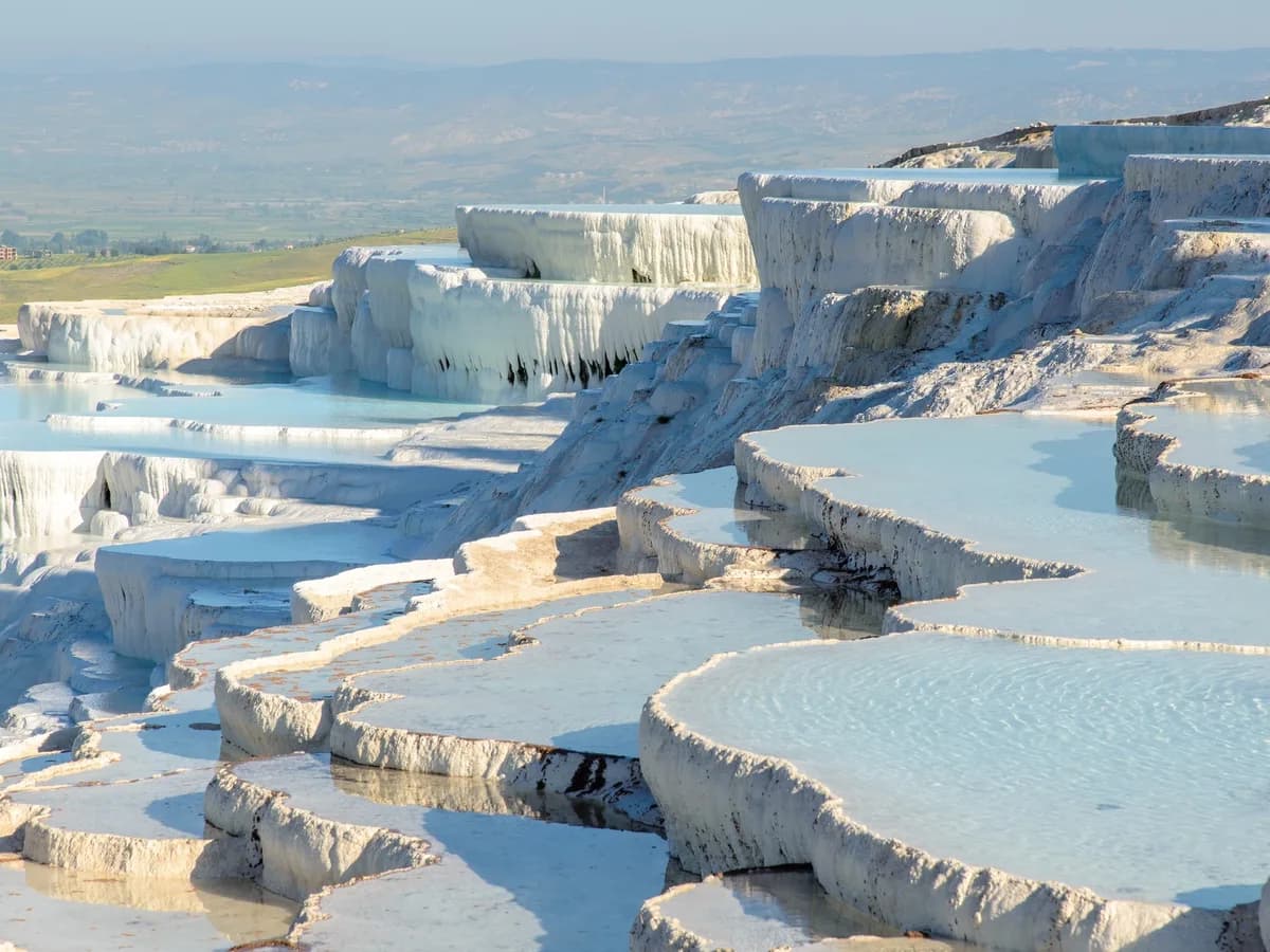 Pamukkale: el castillo de algodón y sus ruinas milenarias en Turquía
