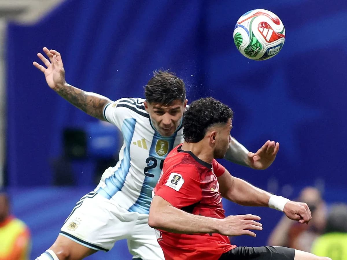 Enzo Fernández y el gol 3000 en la historia de los Mundiales