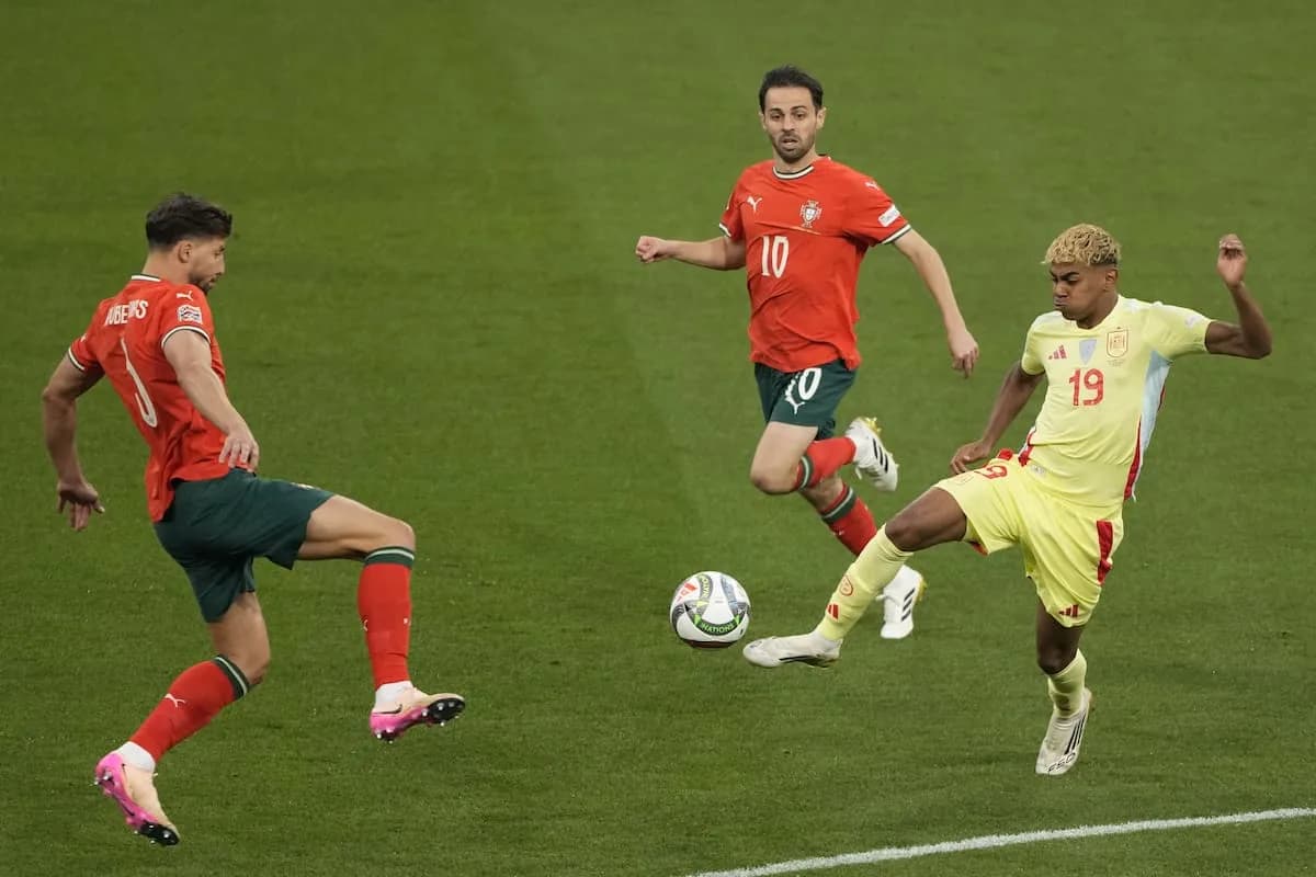 La agenda de la TV del lunes: Portugal-España, Estados Unidos-Bélgica y los octavos de Wimbledon